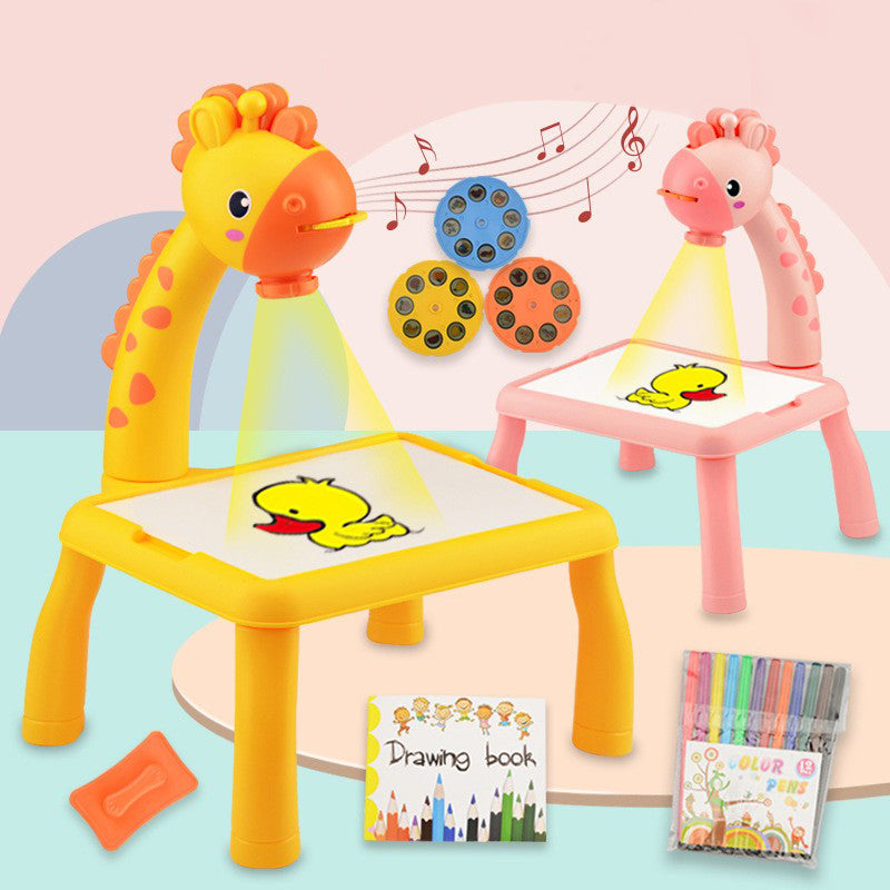 Kids Painting Projector Board