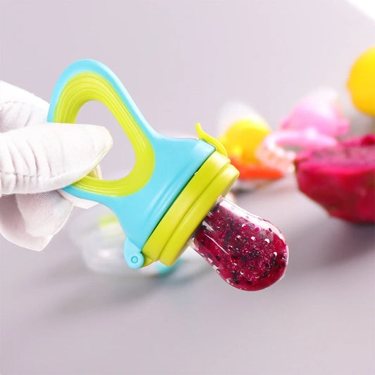 Newborn Silicone Food Feeder & Teething Pacifier