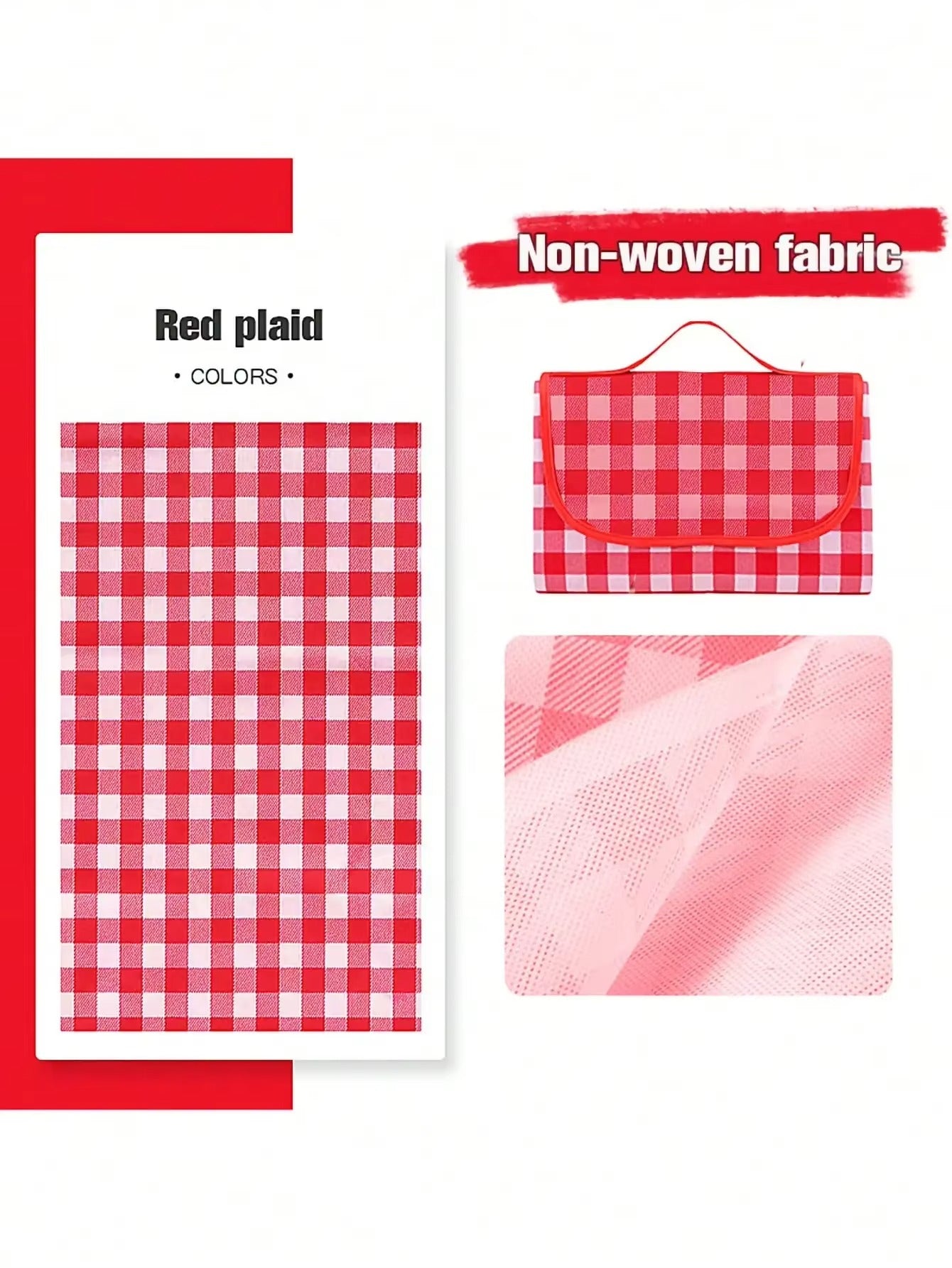 Outdoor & Picnic Oxford Blanket Extra Large Sand Proof and Waterproof Portable Beach Blanket for Camping Hiking
