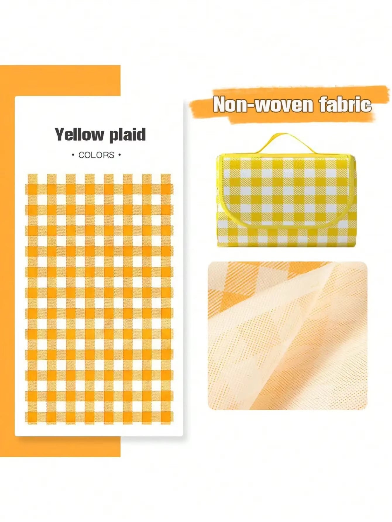 Outdoor & Picnic Oxford Blanket Extra Large Sand Proof and Waterproof Portable Beach Blanket for Camping Hiking
