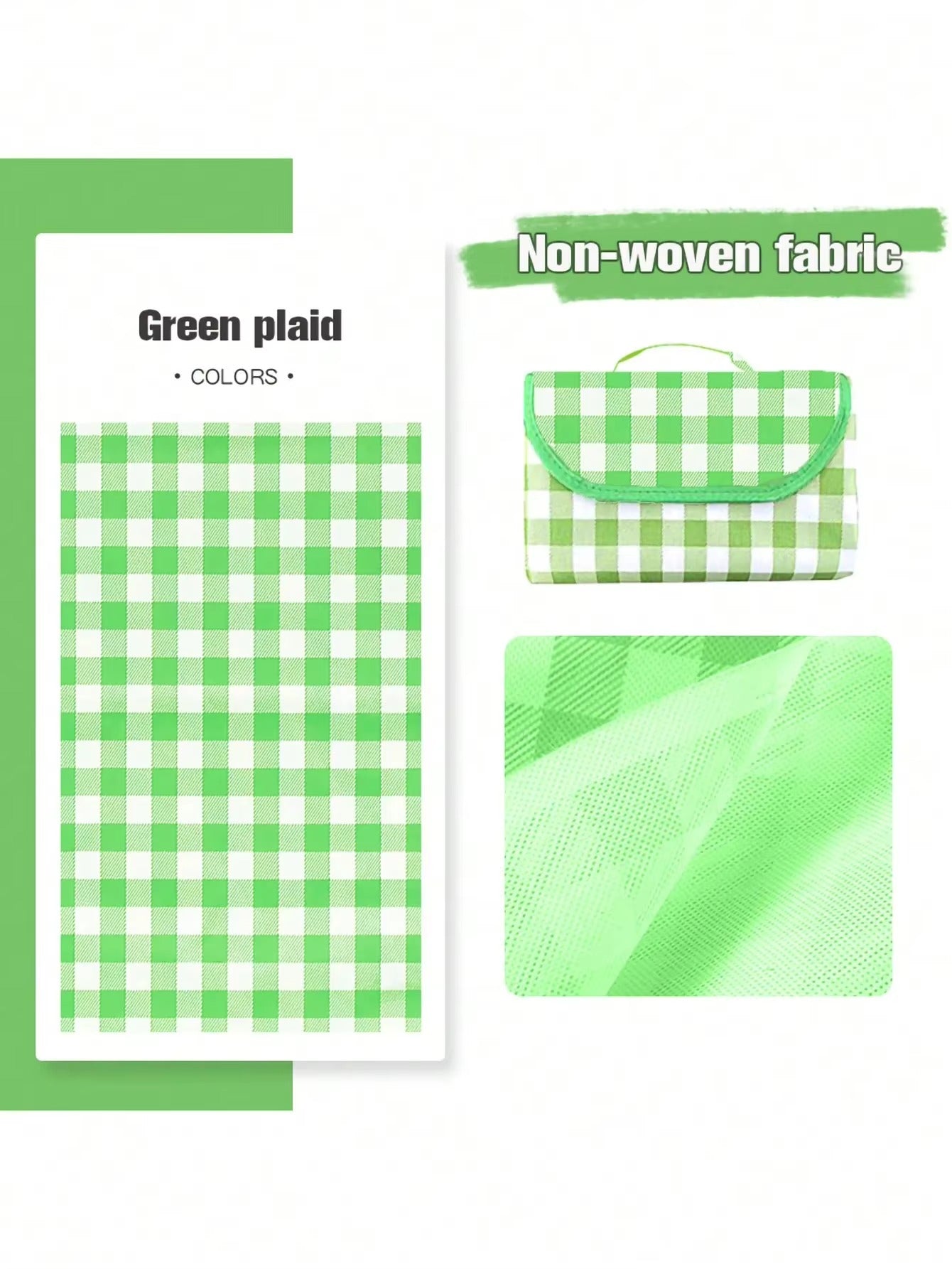 Outdoor & Picnic Oxford Blanket Extra Large Sand Proof and Waterproof Portable Beach Blanket for Camping Hiking
