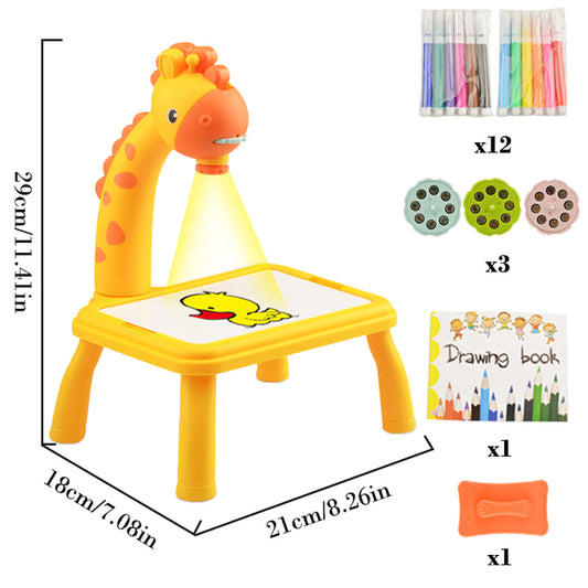 Kids Painting Projector Board