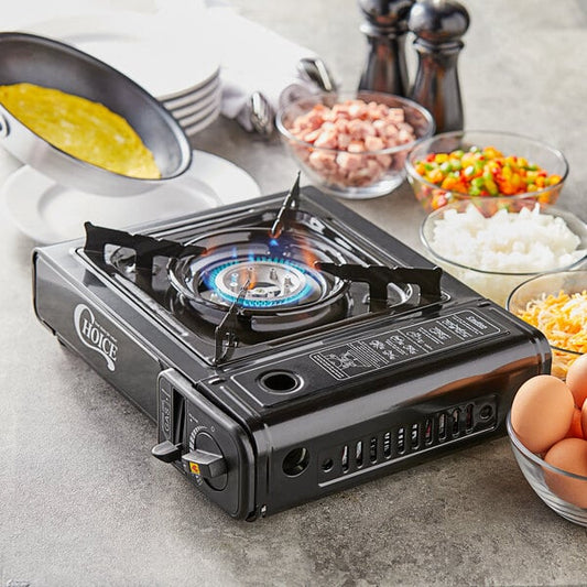 Portable Gas Stove + 2 Butane Gas Cartridges