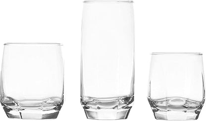 LAV 18-Piece Drinking Glass Set