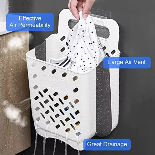 Foldable Laundry Basket (XL 49x35x25cm)