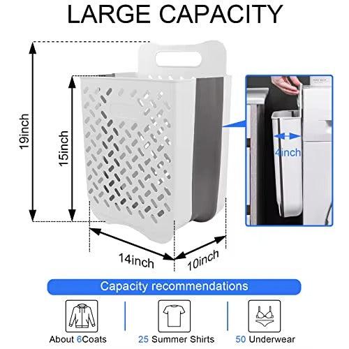 Foldable Laundry Basket (XL 49x35x25cm)