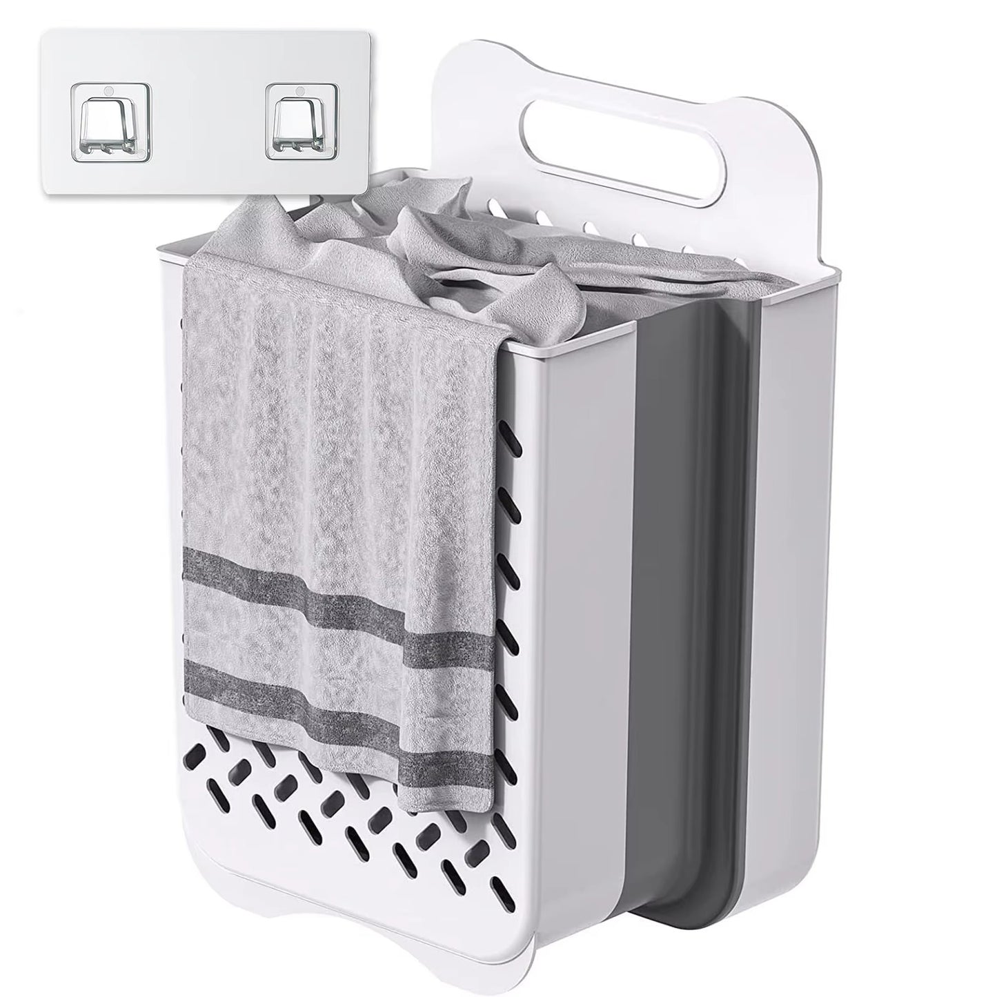 Foldable Laundry Basket (XL 49x35x25cm)