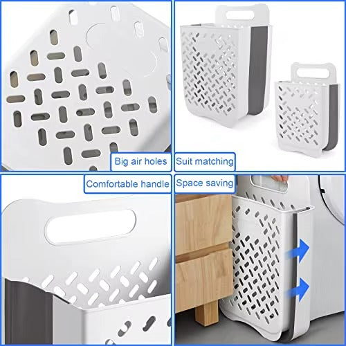 Foldable Laundry Basket (XL 49x35x25cm)