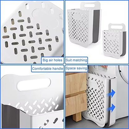 Foldable Laundry Basket (XL 49x35x25cm)