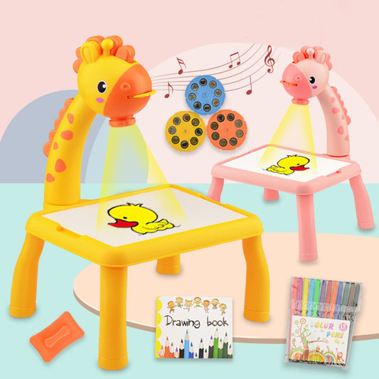 Kids Painting Projector Board