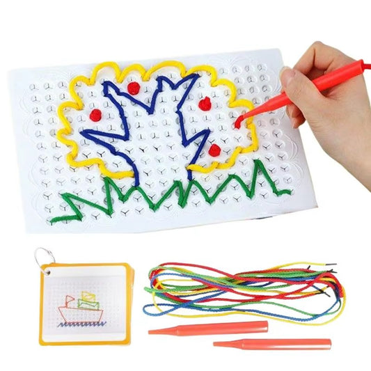 Kid's Popping Thread Board