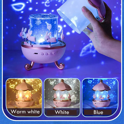 Starry Sky Projector Night Rechargeable